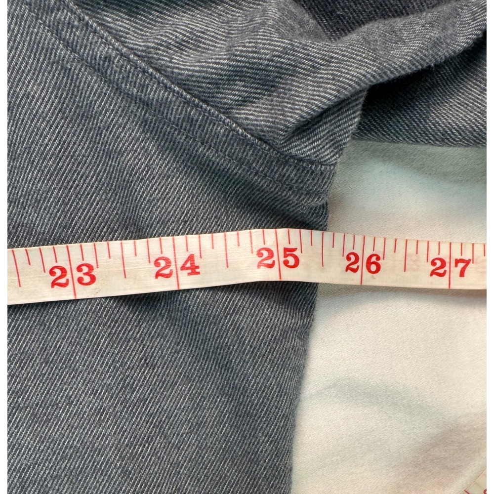 Kuhl Mens XL Charcoal Gray Cotton Tencel Long Sleeve Button Down Shirt Pockets - Picture 6 of 12